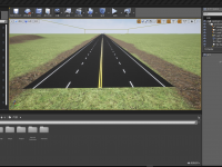 用MATLAB2020b和虚拟引擎（Unreal Engine）联合仿真输出AVM全景测试视频