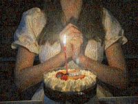 使用照片集合合成一个马赛克的照片--支持定制