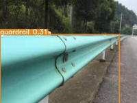 基于yolov5的护栏检测的训练(包含样本:训练3049样本测试722样本,检测类别1类)